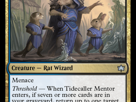 Tidecaller Mentor [Bloomburrow] Discount