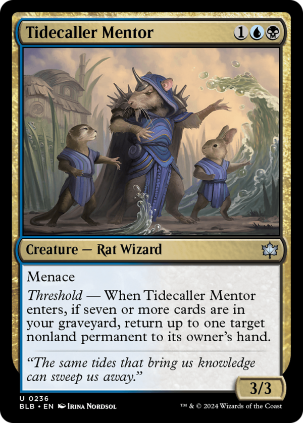 Tidecaller Mentor [Bloomburrow] Discount