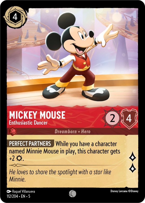 Mickey Mouse - Enthusiastic Dancer (112 204) [Shimmering Skies] Online Hot Sale