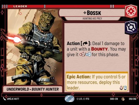 Bossk — Hunting His Prey (010 262) [Shadows of the Galaxy] Online now