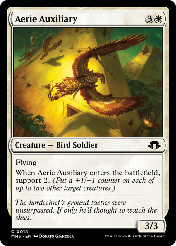 Aerie Auxiliary [Modern Horizons 3] For Sale