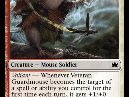 Veteran Guardmouse [Bloomburrow] Online Hot Sale