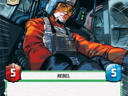 Wedge Antilles - Star of the Rebellion (Hyperspace) (364) [Spark of Rebellion] For Sale