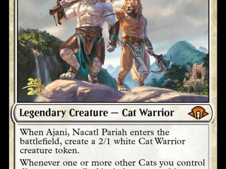 Ajani, Nacatl Pariah [Modern Horizons 3 Prerelease Promos] Supply