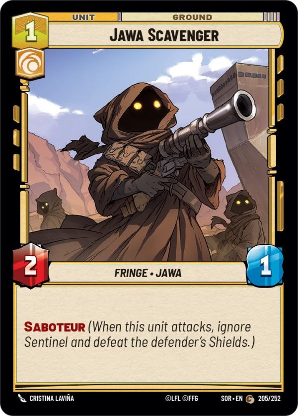 Jawa Scavenger (205 252) [Spark of Rebellion] For Sale