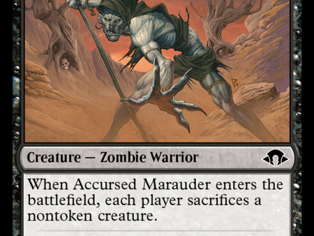 Accursed Marauder [Modern Horizons 3] Discount