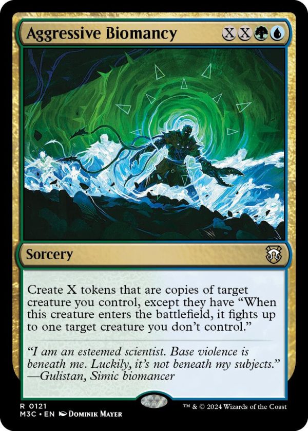 Aggressive Biomancy [Modern Horizons 3 Commander] Supply