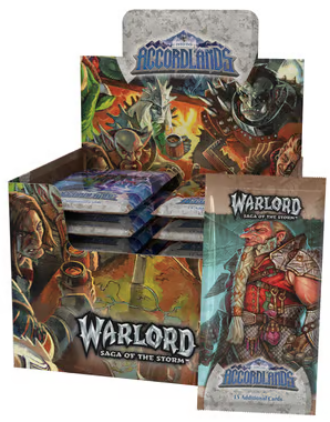 Warlord: Saga of the Storm - Into the Accordlands | Booster Box Supply