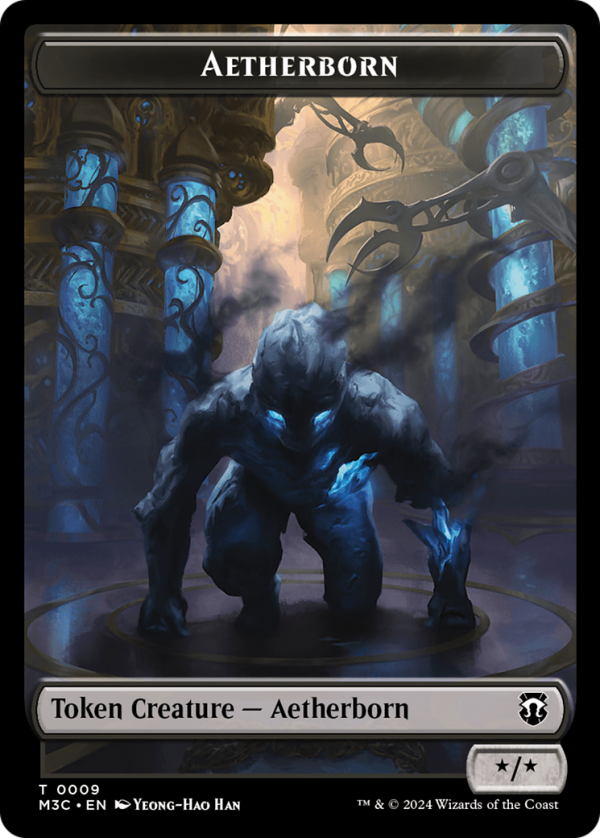 Aetherborn    Servo Double-Sided Token [Modern Horizons 3 Commander Tokens] Sale