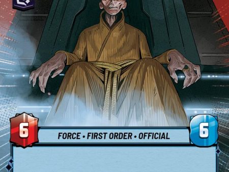 Supreme Leader Snoke - Shadow Ruler (Hyperspace) (314) [Shadows of the Galaxy] Online