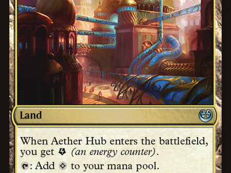 Aether Hub (Ripple Foil) [Modern Horizons 3 Commander] Online now