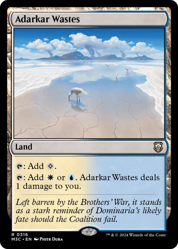 Adarkar Wastes [Modern Horizons 3 Commander] For Cheap