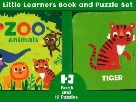 Little Learners Book & Puzzles Zoo Animals For Discount