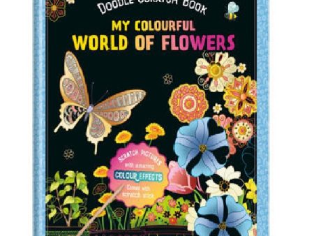 Doodle-Scratch Book: My Colourful World Of Flowers Online now