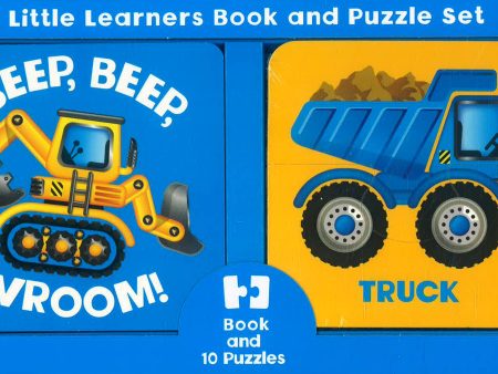 Little Learners Book & Puzzles Beep, Beep, Vroom Fashion